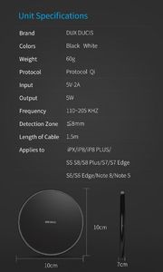 Ładowarka Dux Ducis C1 Indukcyjna 1x USB-A 1 A (53733-uniw) 6