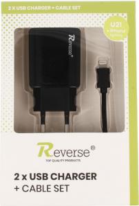 Ładowarka Revers U21 2x USB-A 2 A (56528-uniw) 3