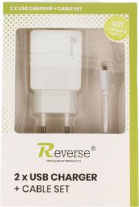 Ładowarka Revers U21 2x USB-A 2 A (56529-uniw) 3