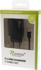 Ładowarka Revers U21 2x USB-A 2 A (56530-uniw) 3