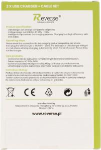 Ładowarka Revers U21 2x USB-A 2 A (56530-uniw) 5