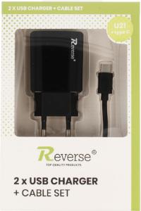 Ładowarka Revers U21 2x USB-A 2 A (56531-uniw) 2