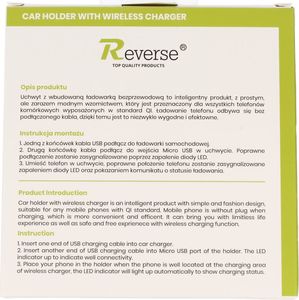 Ładowarka Revers CP03 Indukcyjna  (56534-uniw) 7