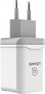 Ładowarka sieciowa Usams QC 3.0 1xUSB biały (US-CC024) 3