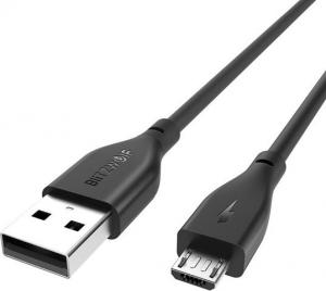 Kabel USB Blitzwolf USB - Micro USB ; 1m; kolor czarny (BW-MC11) 2