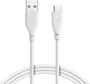 Kabel USB Blitzwolf USB 2.0 - USB typu C 1m kolor biały (BW-TC12) 3