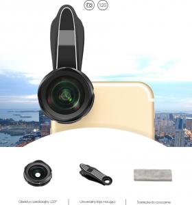 Blitzwolf Obiektyw na kamerę smartfona BW-LS3 120° 6