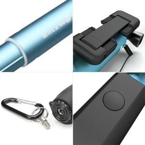 Selfie stick Blitzwolf kolor czarny (BW-WS1) 2
