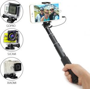 Selfie stick Blitzwolf kolor czarny (BW-WS1) 4