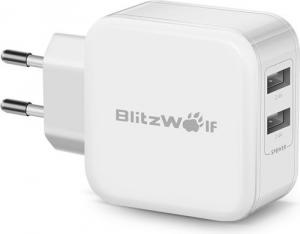 Ładowarka Blitzwolf USB kolor biały (BW-S2) 1
