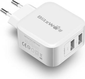 Ładowarka Blitzwolf USB kolor biały (BW-S2) 4