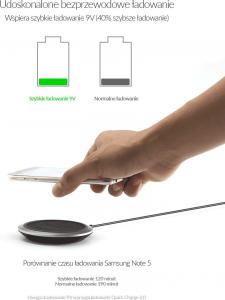 Ładowarka Blitzwolf bezprzewodowa Micro USB kolor czarny (BW-FWC1) 6