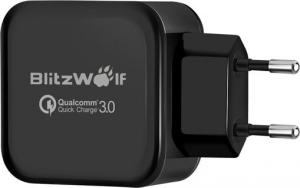 Ładowarka Blitzwolf USB; kolor czarny (BW-S6 EU) 4
