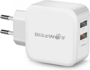 Ładowarka Blitzwolf USB; kolor czarny (BW-S6 EU) 5