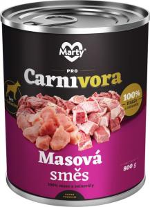 MARTYPET Karma mokra dla psa Carnivora mix mięsny 800g 1