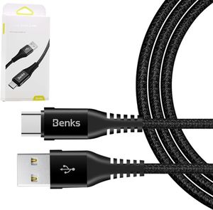 Kabel USB Benks Kabel Benks Chidian Series Type C - Black 1