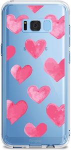 Ringke Etui Ringke Fusion Design Samsung Galaxy S8 Watercolor Hearts 1