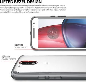 Ringke Etui Ringke Fusion Moto G4 Smoke Black 2