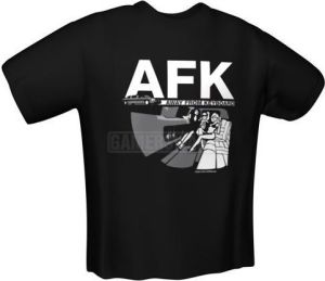 GamersWear AFK T-Shirt czarna (M) ( 6073-M ) 1