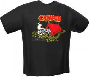 GamersWear CAMPER T-Shirt czarna (M) ( 6057-M ) 1