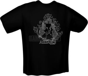 GamersWear FOR THE ALLIANCE T-Shirt czarna (L) ( 5139-L ) 1