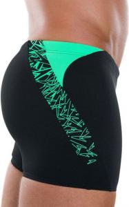 Speedo kąpielówki Boom Splice black/green r. 85 2