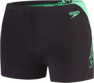 Speedo kąpielówki Boom Splice black/green r. 85 3
