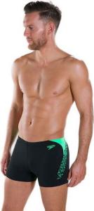 Speedo kąpielówki Boom Splice black/green r. 85 5