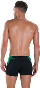 Speedo kąpielówki Boom Splice black/green r. 85 6