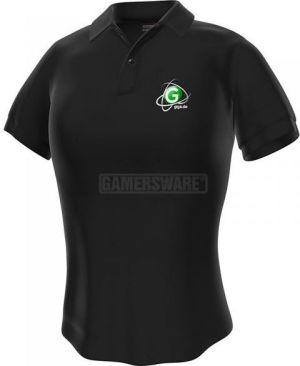 GamersWear GIGA Girl Polo czarna (S) ( 0140-S ) 1