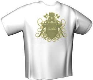 GamersWear GODLIKE T-Shirt biała (M) ( 5990-M ) 1