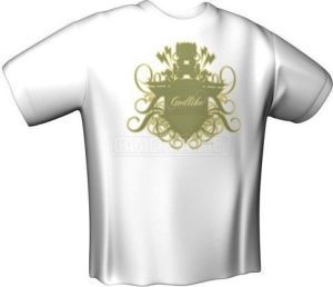GamersWear GODLIKE T-Shirt biała (XL) ( 5990-XL ) 1