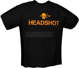 GamersWear HEADSHOT T-Shirt czarna (M) ( 5925-M ) 1