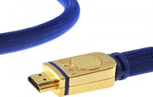 Kabel Lindy HDMI - HDMI 3m niebieski (37422) 1