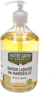 Maître Savon De Marseille Mydło marsylskie w płynie Naturalne Extra Doux 500ml 1