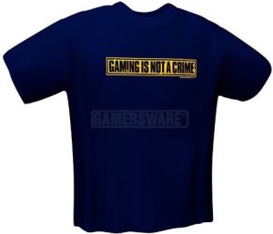 GamersWear NOT A CRIME T-Shirt granatowa (L) ( 5050-L ) 1