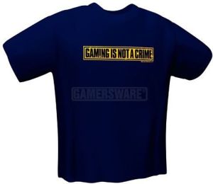 GamersWear NOT A CRIME T-Shirt granatowa (M) ( 5050-M ) 1