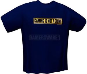 GamersWear NOT A CRIME T-Shirt granatowa (XL) ( 5050-XL ) 1