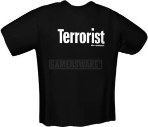 GamersWear TERRORIST T-Shirt czarna (XL) ( 5058-XL ) 1