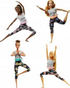 Lalka Barbie Mattel Made to Move - Kwiecista gimnastyczka (FTG80) 1