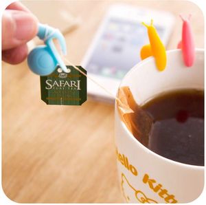 Kemis Ślimaki zawieszki na woreczek do herbaty 6szt. 2