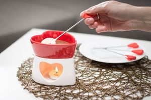Kemis Porcelanowe serce do fondue 2