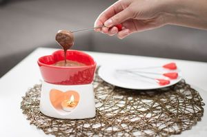 Kemis Porcelanowe serce do fondue 5