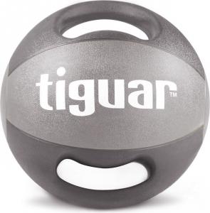 Tiguar Piłka lekarska z uchwytami szara 8 kg (TI-PLU008) 1