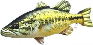 Gaby Poduszka Ryba Bass Wielkogębowy 67cm 1
