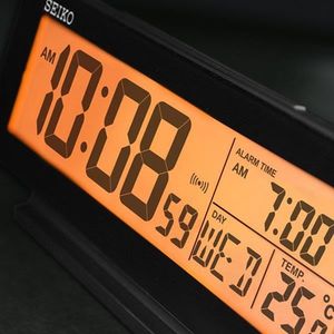 Seiko Budzik SEIKO QHL072K Termometr 2