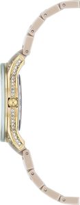 Zegarek Anne Klein Damski AK/2388TNGB Swarovski Ceramic Gold 4