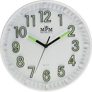 MPM Zegar ścienny E01.3231.00 fi 30 cm Lume Sweep 1
