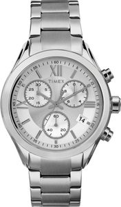 Zegarek Timex Damski TW2P93600 Chronograf srebrny 1