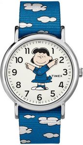 Timex Dziecięcy TW2R41300 Weekender x Peantus Lucy niebieski 1
